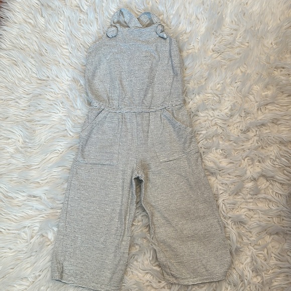 Cat and Jack French Terry Striped Jumpsuit - Picture 1 of 3
